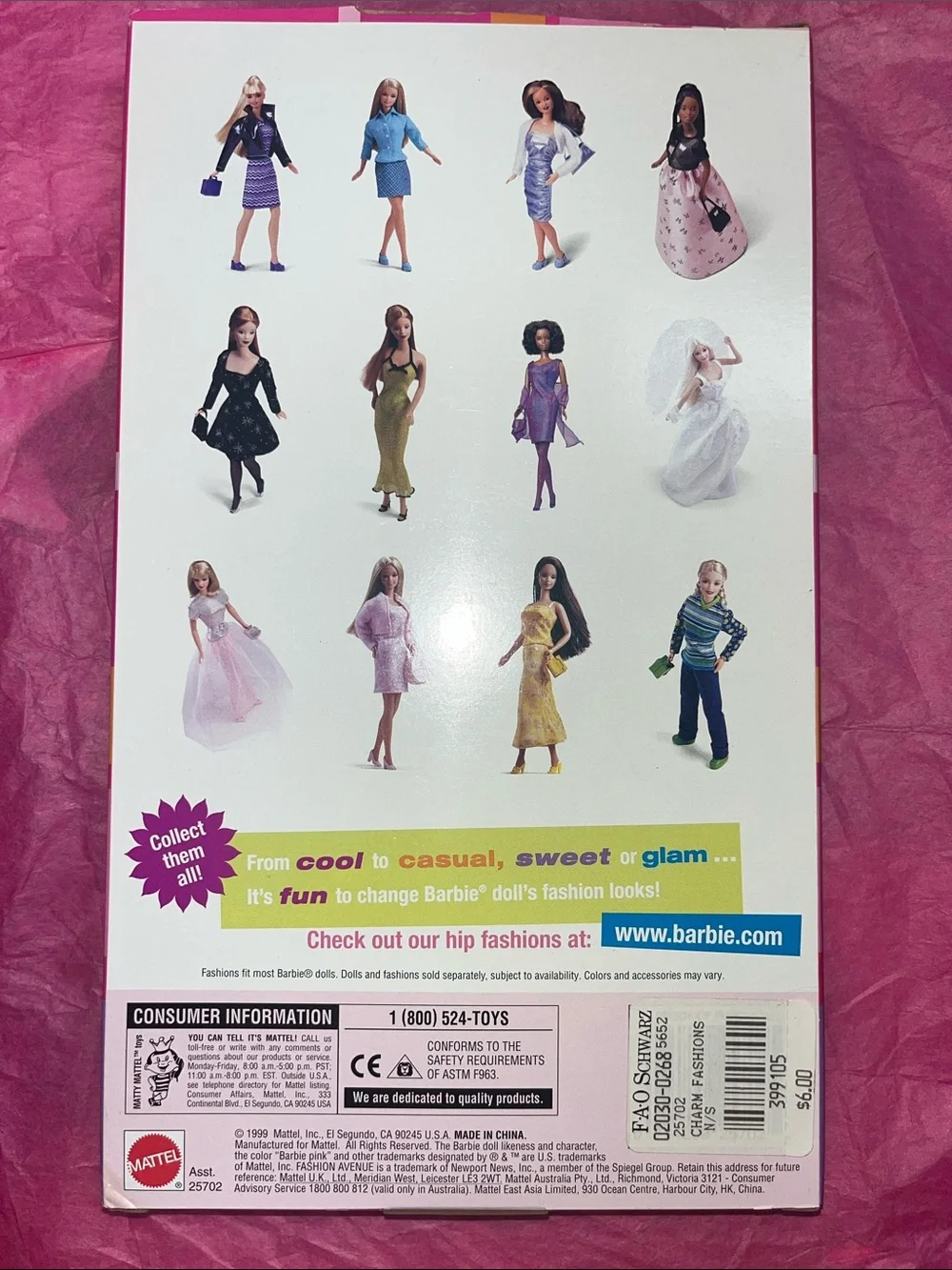 1999 Barbie Fashion Avenue 